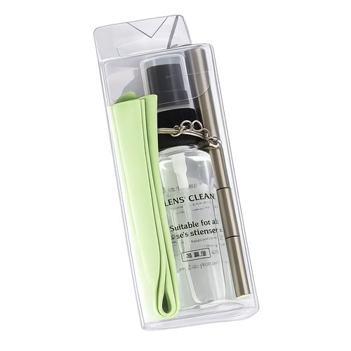 Lens Cleaning Kit (Microfiber + Spray)